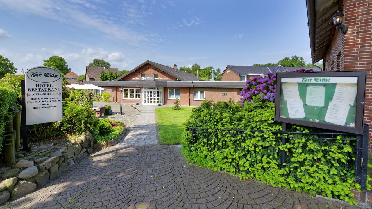 Landhotel Zur Eiche Buxtehude Exterior foto